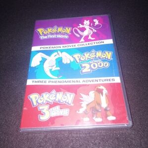 Pokémon - The First Movie / Pokemon - The Movie 2000 / Pokémon 3 DVD Brand New